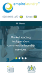 Mobile Screenshot of empirelaundry.com